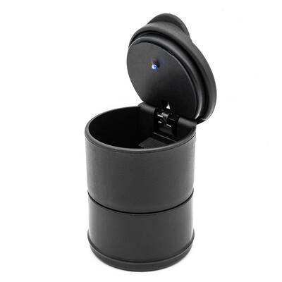 

TIEMOTU YHG01 Автомобильная пепельница со светодиодным ночным освещением Auto ashtray Environmental Office Автомобильная пепельница с лампой с крышкой Пепельниц