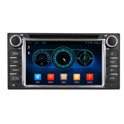 

Quad Core 1024*600 Android wifi 6.2" touch screen In dash head unit car dvd player gps nav stereo for toyota Universal 16G