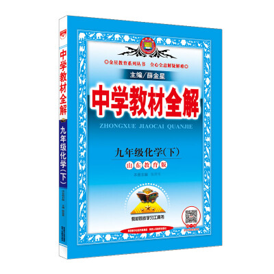 

中学教材全解 九年级化学下 山东教育版 2018春