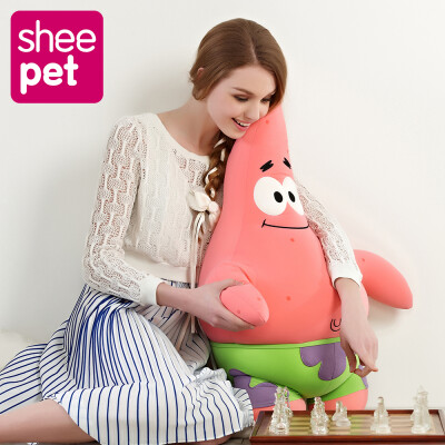 

Sheepet Large 76cm Patrick Star Plush Doll Toy Particle Cartoon Animal Doll Toy Stuffed and Plush Toys for Kids Gift