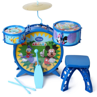 

Disney Musical Instruments Drum Percussion Early Learning Musical Toys Mickey Large Jazz Drum SWL-714A (Children's Music Enlightenment Teacher