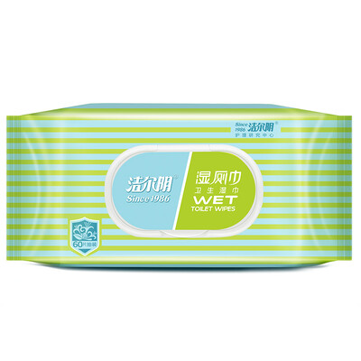 

Jie Gel Yin Gel wet toilet 60 sheets bag wet wipes