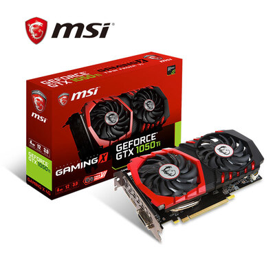 

Видеокарта MSI GTX 1050 Ti GAMING X 4G 128BIT GDDR5 PCI-E 3.0