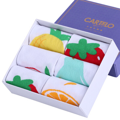 

Jingdong supermarket] card emperor music crocodile female socks women's socks [6 pairs] fashion colorful and comfortable women's socks candy color socks mixed color