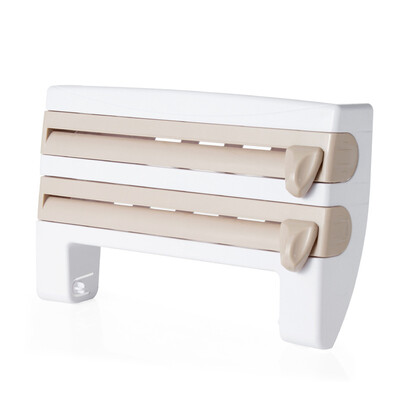 

Home Kitchen Cling Film Bottle Storage Rack Paper Towel Holder Kitchen Accessories Slicer Tool Aluminum Foil Paper B08