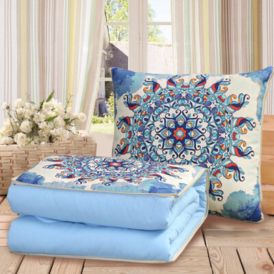 

Yi Er quilt quilt home textile multi-functional pillow was cushion nap summer cool was dual-use office sofa car cushion was clean Park