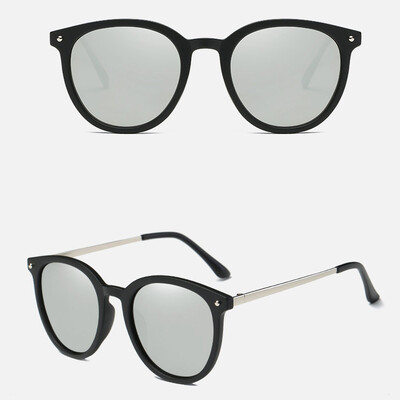 

2017 New Arrival Women Classic Brand Designer Cat Eye Sunglasses Rimless Metal Frame Sun Glasses
