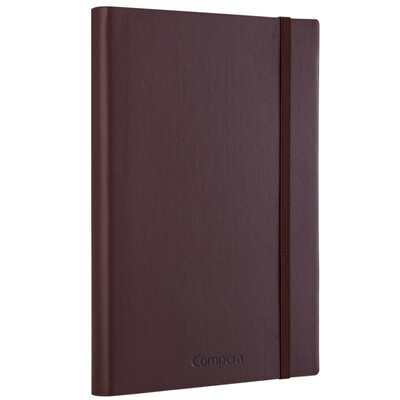 

COMIX 154 pages A5 business leather notebook notebook diary Compera series brown C8002