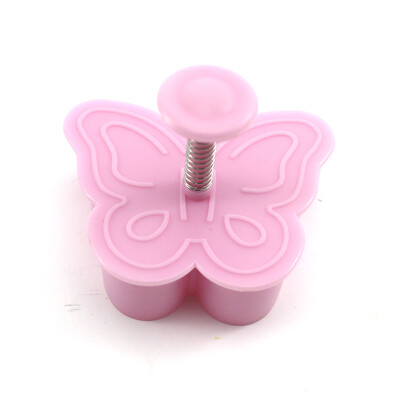 

Home Kitchen Plunger Cutters Cake Fondant Craft Sugarcraft DIY Mould Decoration - Butterfly
