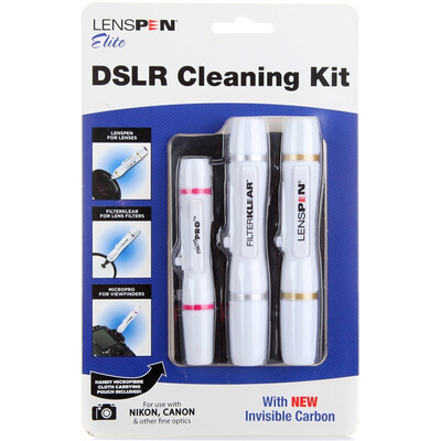 

LENSPEN NLPK-1-W Lens Pen + Air Blowing + Wiping Mirror Set Wipes Mirror Lens Filter Cleaning Pens Cleaning Kit