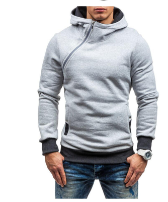 

Hoodie Oblique Zipper сплошной цвет Hoodies Мужская мода Спортивные костюмы Мужская толстовка с белым Hoody Mens Цель тура XXL