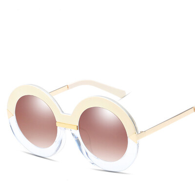 

2017 fashion new sunglasses retro lady sunglasses round arrow arrow leisure colorful sunglasses retro polarized sunglasses