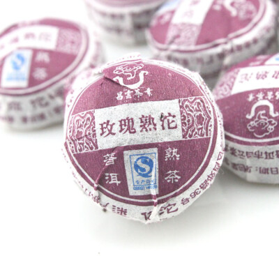 

Китайский чай Yunnan Pu Er Ripe Tea Rose 1pcs / 3-5g F69