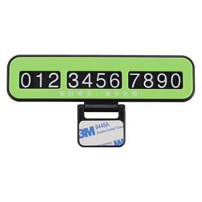 

Huashi Auto Accessories Luminous Stop Signs Mobile Phones Cars Temporary Parking Cards Phone Numbers Message Parking Car Cards Modified Special Car Accessories Luminous Blue