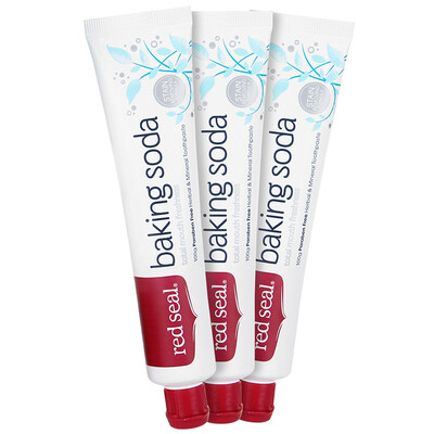 

Redseal Baking Soda Toothpaste 100g No Fluoride-Reducing Dental Plaque Whitening Mint Toothpaste Toothpaste Refreshing New Zealand Import