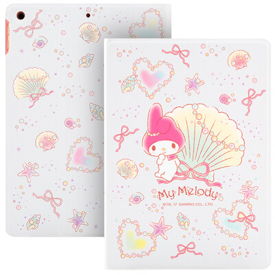 

Hello Kitty IPad случай 9.7 дюймов нового плоского мультфильм защитной оболочки кобура умных спячки прекрасного кронштейн устанавливает Melody синий