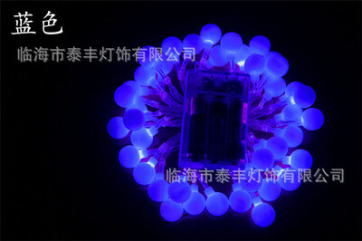 

Светодиодные огни Мигающие огни Струнные огни Наружный ландшафт Led Ball Lights Струнная батарея Рождественские звезды Декоративна