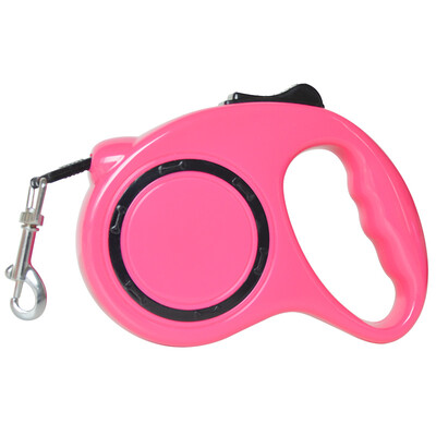 

H Lohas Automatic Telescopic Dog Rope Dog Leashes Golden Retriever Dogs Small Dogs Dog Chains Dogs Pets Outing Supplies 3 Meters Red
