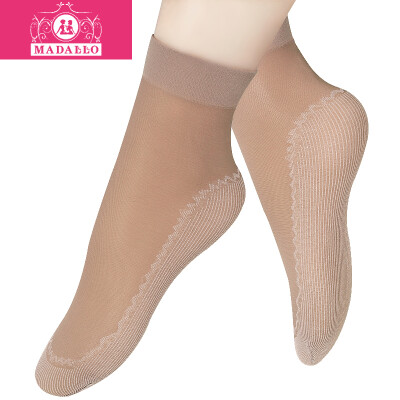 

Madallo (10 pairs) stockings female socks children short stockings female core silk ultra-thin stockings spring and summer models