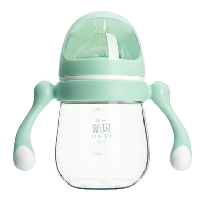 

Xinbei bottle wide-bore glass bottle 180ml green XB-9078