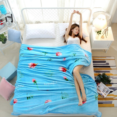 

Percy home textile; Reactive Dyes Casual Polyester Bedding Blanket ; 360gsm