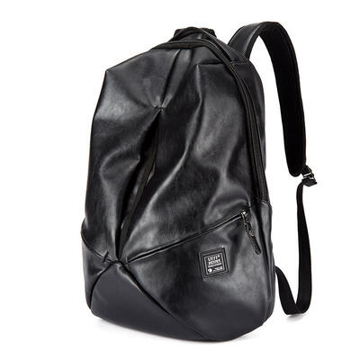 

Yoichi quality UIYI original Japanese tide brand backpack men&39s backpack super soft leather fashion bag large capacity travel bag 160238901 black