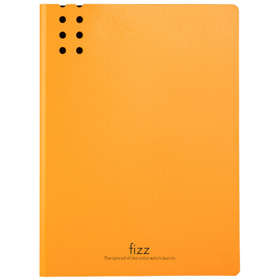 

Fizz thickened A4 single strong folder board including insert color file folder office supplies orange A2385