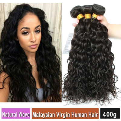 

8A Malaysian Natural Wave Virgin Hair 4 bundles/LOT Soft Human Hair Bundles Natural Color Can be Dyed,Bleached