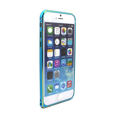 

Aluminum Buckle Open Metal Bumper Cover Case for iPhone 6 Plus 55"
