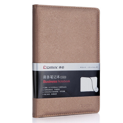 

COMIX) C5823 48K leather notebook / notebook / diary 114 pages black