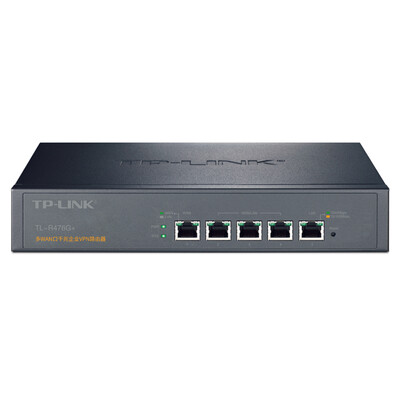 

TP-LINK TL-R476G + мульти-гигабитных предприятия WAN порт проводной маршрутизатор брандмауэра / VPN / микро-канал, соединенный функции управления WiFi / AP