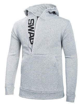 

2017 HOT New Style Mens Casual Letters Fashion Simple Zipper Hooded Sweater Coat for Men