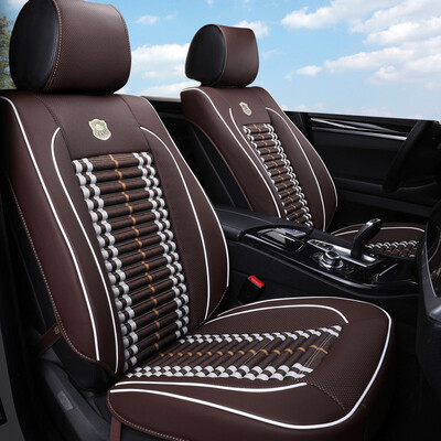 

Wufu Golden Cattle Hurricane Series 3D Leather Health Car Cushion Buckwheat General Motors Seat Under Order Memo Model Brown