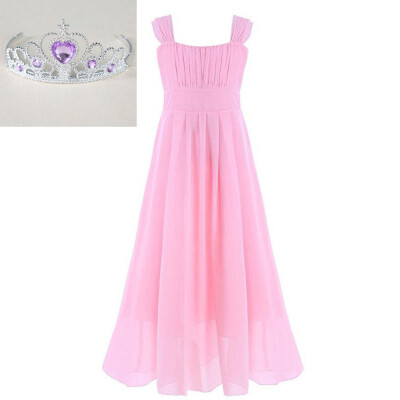 

Girls Shoulderless Long Dress teenage Evening Formal Dresses