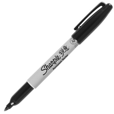 

Sharpie faded mark pen fine black