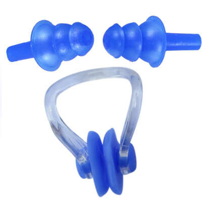 

KASITE Waterproof Swimming Silicone Diving Swim Earplugs Nose clip