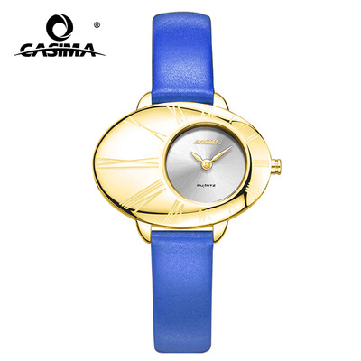 

Luxury brand watches women fashion grace womens quartz wrist watch ladies Leather waterproof CASIMA#2622