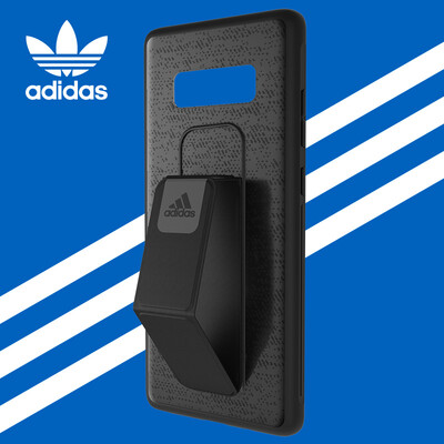 

adidas New Samsung Note8 sports running fitness TPU bracket shatter-resistant mobile phone case protective shell black