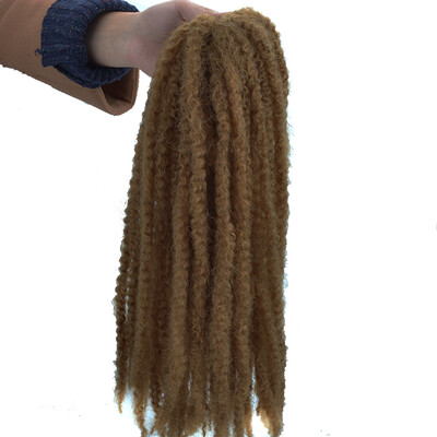 

Chorliss Kinky Twist Hair Crochet Braids Hairstyle Synthetic Ombre Braiding Hair Extension