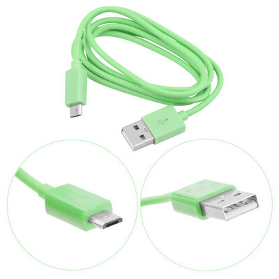 

1м 3 фута круглый V8 с USB к micro USB зарядка кабель для передачи данных для Samsung и HTC и Motorola