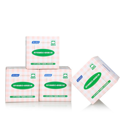 

Natural Selected natural cotton wipe 150pcs/4 box