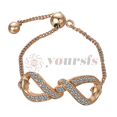 

Yoursfs Bow knot ring & Clear Cubic Zirconia Love Knot Promise CZ Finger Ring для девочки