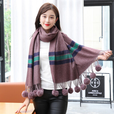 

Shanghai stock STORY Of SHANGHAI ladies scarves autumn&winter warm thick shawl army green