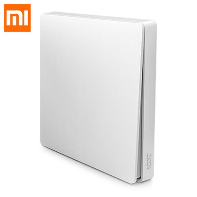 

Xiaomi Aqara Беспроводной настенный выключатель Одноключевые / Двойной ключ управления Zigbee Версия App управления Дверной Функция Anti-UV Материал
