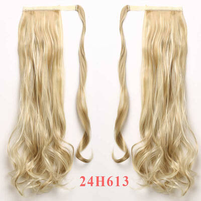 

AISI HAIR 22 "120g Высокотемпературная длинноволновая волнистая синтетическая обертка вокруг волос. Подростковые подтяжки волос