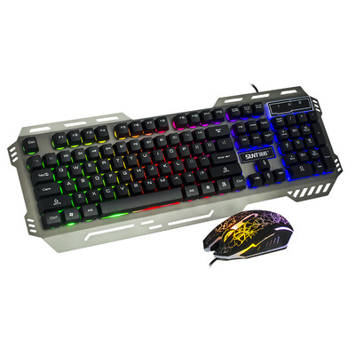 

Расширение Новости (Sunt) AK59 Спорщика мыши приостановлено KEYCAP радуги блики панель металла в играх проводной мыши