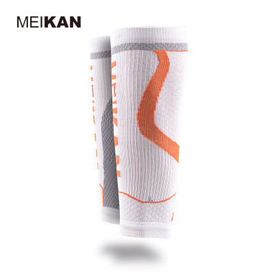 

MEIKAN Cycling Leg Warmers Men Brand Black Sport Compression Socks Running Espinilleras Futbol Soccer Leg Protection Shin Guards