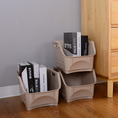 

East well toy folder game dish office storage can be stacked oblique box debris snack storage box household finishing storage basket DW8040