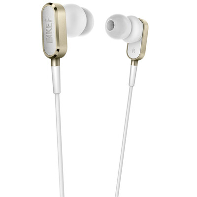 

KEF M100 fever HI-FI headphones in the ear-style high-fidelity noise reduction monitor headphones with wire-controlled champagne gold