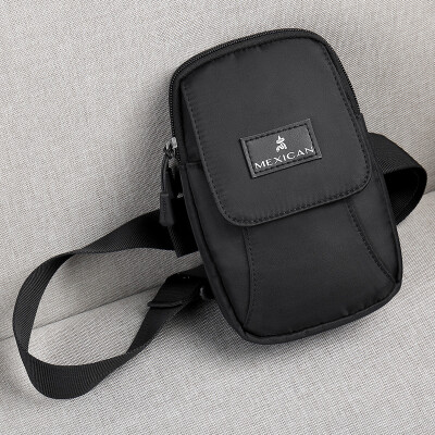 

Scarecrow MEXICAN mini mobile phone bag men&39s casual shoulder bag men&39s sports small pockets MXL80006M-01 black